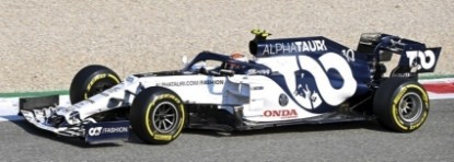 Immagine di ALPHA TAURI AT01 PIERRE GASLY 2020 N.10 WINNER ITALIAN GP 1:18