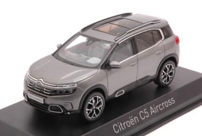 Immagine di CITROEN C5 AIRCROSS 2018 PLATINIUM GREY & SILVER DECO 1:43