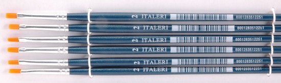 Immagine di PENNELLO SINTETICO PIATTO 2 Pz.6