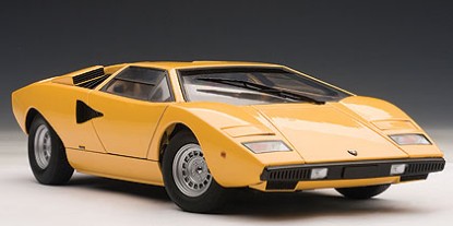 Immagine di LAMBORGHINI COUNTACH LP400 1970 YELLOW 1:18