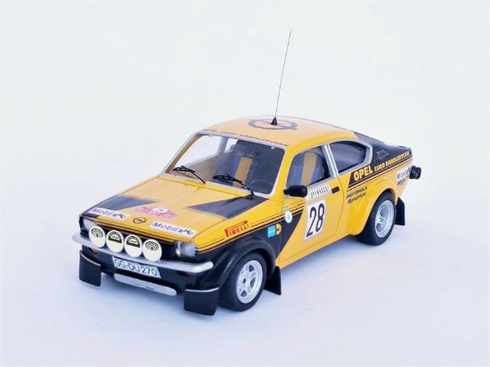 Immagine di OPEL KADETT GT/E N.28 MONTE CARLO RALLY 1976 KULLANG-ANDERSSON 1:43