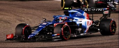 Immagine di ALPINE A521 ESTEBAN OCON 2021 N.31 BAHRAIN GP 1:43