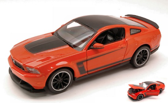 Immagine di FORD MUSTANG BOSS 302 2011 ORANGE 1:24