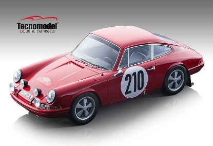 Immagine di PORSCHE 911 T N.210 WINNER RALLY MONTE CARLO 1968 ELFORD-STONE 1:18