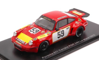 Immagine di PORSCHE 911 CARRERA RSR N.59 LM 1975 SCHENKEN-GANLEY 1:43