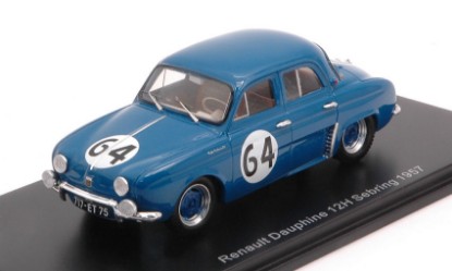Immagine di RENAULT DAUPHINE N.64 34th 12 H SEBRING 1957 M.MICHY-M.FOULGOC 1:43