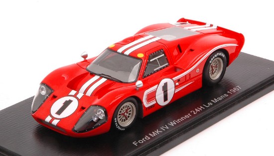 Immagine di FORD MK IV N.1 WINNER LM 1967 D.GURNEY-A.J.FOYT 1:43