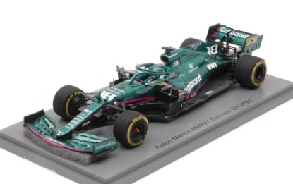 Immagine di ASTON MARTIN AMR21 LANCE STROLL 2021 N.18 BAHRAIN GP 1:43
