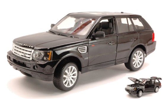 Immagine di RANGE ROVER SPORT 2006 BLACK 1:18