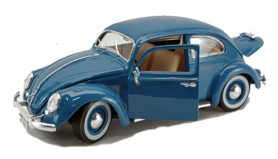 Immagine di VW KAFER BEETLE 1955 BLUE 1:18