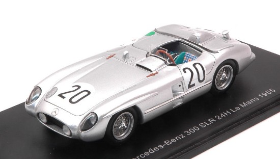 Immagine di MERCEDES 300 SLR N.20 LM 1955 P.LEVEGH-J.FITCH 1:43