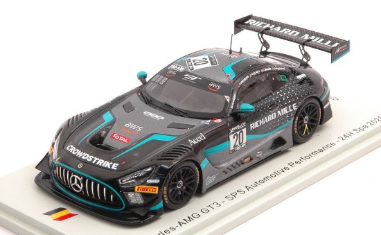 Immagine di MERCEDES GT3 N.20 24 H SPA 2020 KURTZ-PIERBURG-BAUMANN-BRAUN 1:43