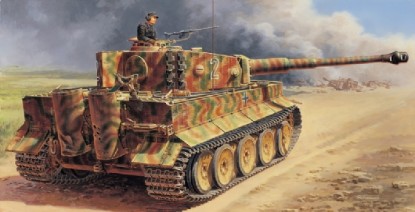 Immagine di PZ.KPFW.VI TIGER I AUSF.E MID PRODUCTION KIT 1:35