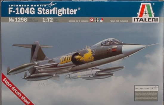 Immagine di F 104 G RECCE STARFIGHTER KIT 1:72