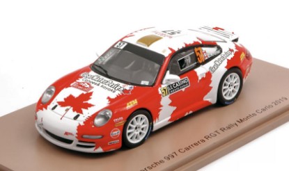 Immagine di PORSCHE 997 CARRERA RGT N.57 ACCIDENT MONTE CARLO 2019 I.CRERAR-C.KRONER