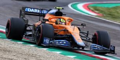 Immagine di MC LAREN MCL 35M LANDO NORRIS 2021 N.4 3rd EMILIA ROMAGNA GP 1:18
