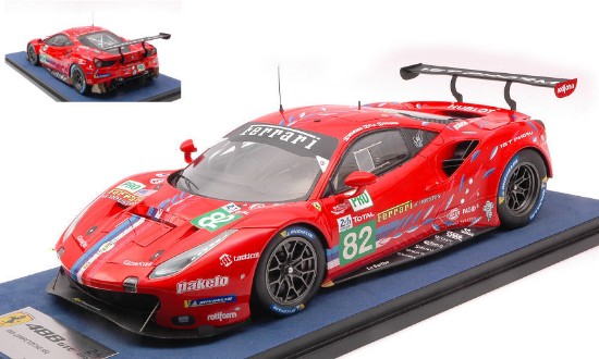 Immagine di FERRARI 488 GTE EVO N.82 24H LE MANS 2020 BOURDAIS/GOUNON/PLA 1:18