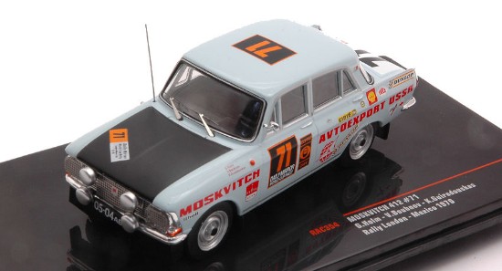 Immagine di MOSKWITSCH 412 N.71 RALLY LONDON-MEXICO HOLM-BOUB.-GUIRAD.1:43