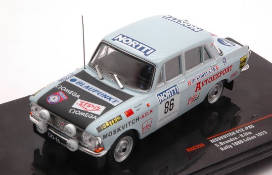 Immagine di MOSKWITSCH 412 N.86 1000 LAKES RALLY 1973
BRUNDZA-ILIN 1:43