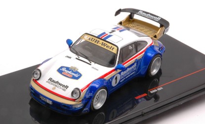 Immagine di PORSCHE 964 RWB RAUH-WELT WHITE-BLUE 1:43