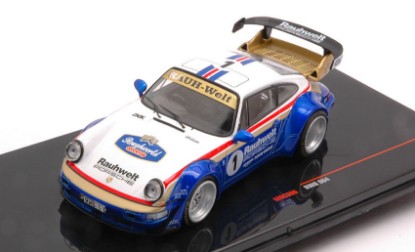 Immagine di PORSCHE 964 RWB RAUH-WELT WHITE-BLUE 1:43