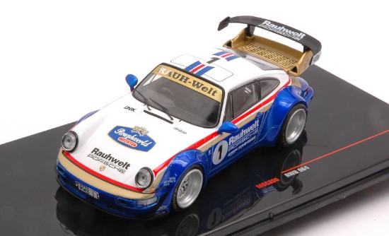 Immagine di PORSCHE 964 RWB RAUH-WELT WHITE-BLUE 1:43