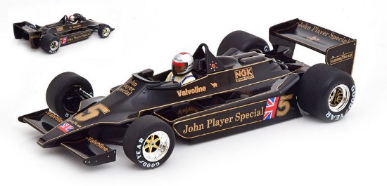 Immagine di LOTUS FORD 79 N.5 JOHN PLAYER SPECIAL BELGIUM GP 1978 M.ANDRETTI 1:18