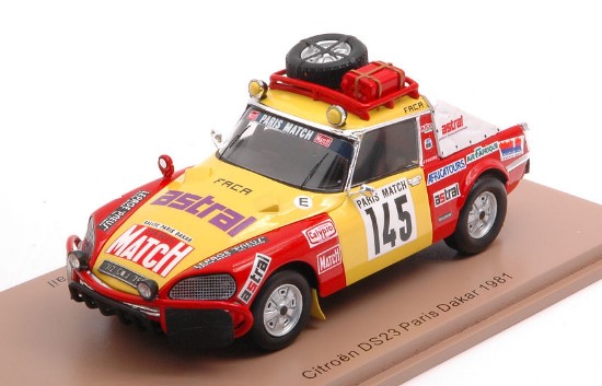 Immagine di CITROEN DS 23 N.145 PARIS DAKAR 1981 RONCIN-QUENTI-DARMENDRAIL 1:43