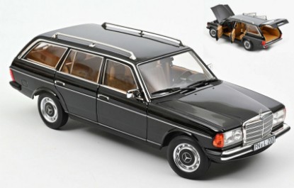 Immagine di MERCEDES 200 T 1982 BLACK 1:18