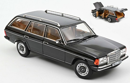 Immagine di MERCEDES 200 T 1982 BLACK 1:18