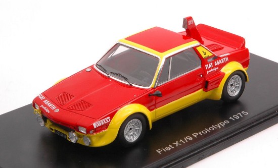 Immagine di FIAT X1/9 PROTOTYPE 1975 RED/YELLOW 1:43