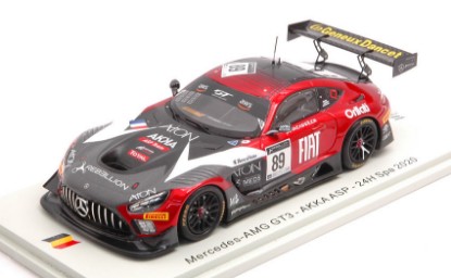 Immagine di MERCEDES GT3 N.89 24 H SPA 2020 FONTANA-LEGERED-HITES 1:43