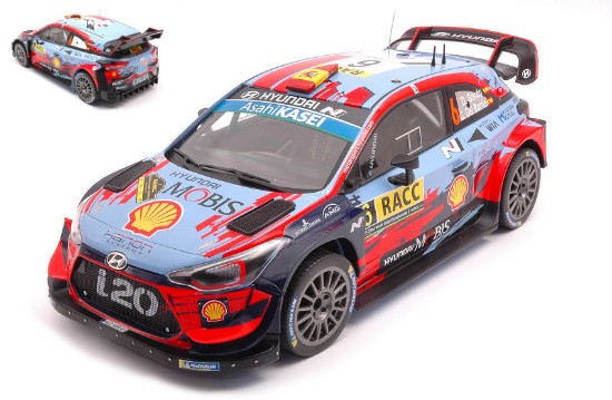 Immagine di HYUNDAI i20 WRC N.6 RALLY CATALUNYA 2019 SORDO-DEL BARRIO 1:18
