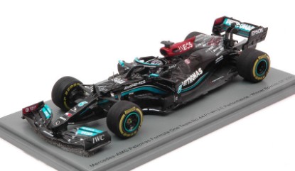 Immagine di MERCEDES W12 LEWIS HAMILTON 2021 N.44 WINNER SPANISH GP 100th P.P.1:43