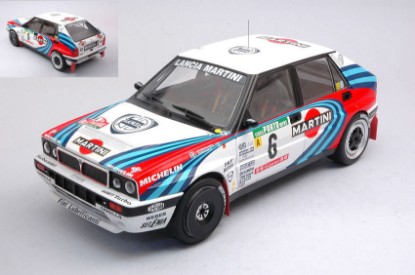 Immagine di LANCIA DELTA INTEGRALE 16V N.6 RALLY PORTUG.990 KANKKUNEN-PIRONEN 1:18
