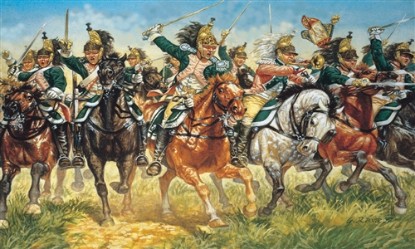 Immagine di FRENCH DRAGOONS CHEVALERIE KIT 1:72