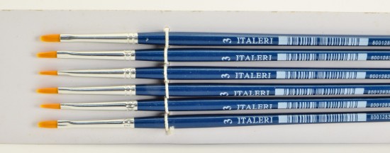Immagine di PENNELLO SINTETICO PIATTO 3 Pz.6