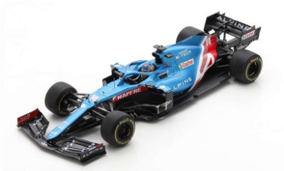 Immagine di ALPINE A521 FERNANDO ALONSO 2021 N.14 BAHRAIN GP 1:18