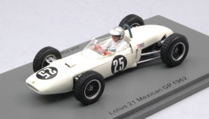 Immagine di LOTUS 21 JIM HALL 1962 N.25 MEXICAN GP 1:43