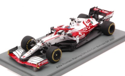 Immagine di ALFA ROMEO C41 KIMI RAIKKONEN 2021 N.7 BAHRAIN GP 1:43
