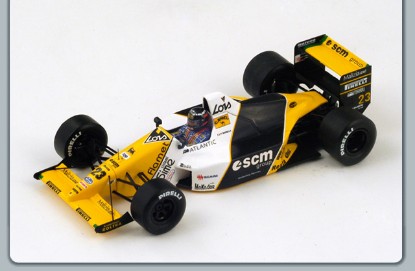 Immagine di MINARDI M189 P.BARILLA 1989 N.23 RETIRED (CLUTCH) JAPAN GP 1:43