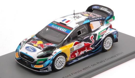 Immagine di FORD FIESTA WRC N.16 5th RALLY CROATIA 2021 A.FOURMAX-R.JAMOUL 1:43