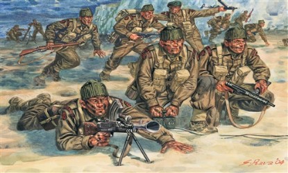 Immagine di BRITISH COMMANDOS KIT 1:72