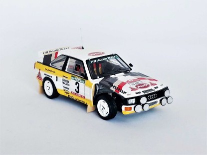 Immagine di AUDI SPORT QUATTRO N.3 4th RALLY OF PORTUGAL 1985 S.BLOMQVIST 1:43