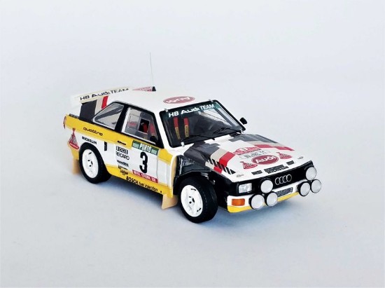 Immagine di AUDI SPORT QUATTRO N.3 4th RALLY OF PORTUGAL 1985 S.BLOMQVIST 1:43
