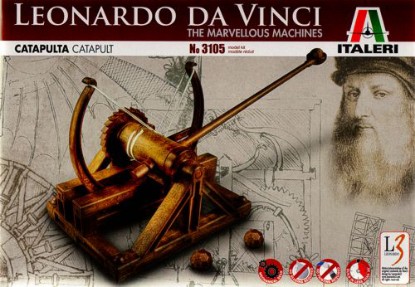 Immagine di CATAPULTA LEONARDO DA VINCI cm 26,5