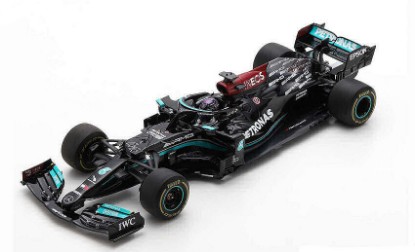 Immagine di MERCEDES W12 LEWIS HAMILTON 2021 N.44 WINNER SPANISH GP 100th P.P.1:18