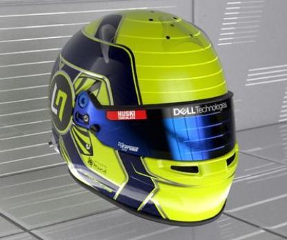 Immagine di CASCO LANDO NORRIS MC LAREN 2021 1:5