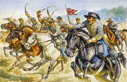 Immagine di CONFEDERATE CAVALRY RAIDERS KIT 1:72