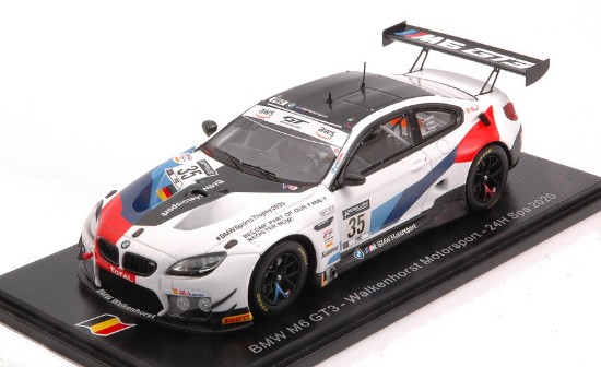 Immagine di BMW M6 GT3 N.35 24 H SPA 2020 TOMCZYK-PITTARD-YELLOLY 1:43
